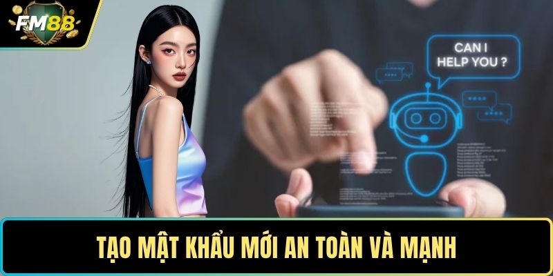 Quên Mật Khẩu FM88- Hướng Dẫn Khôi Phục Tài Khoản Nhanh 3 Tạo mật khẩu mới an toàn và mạnh